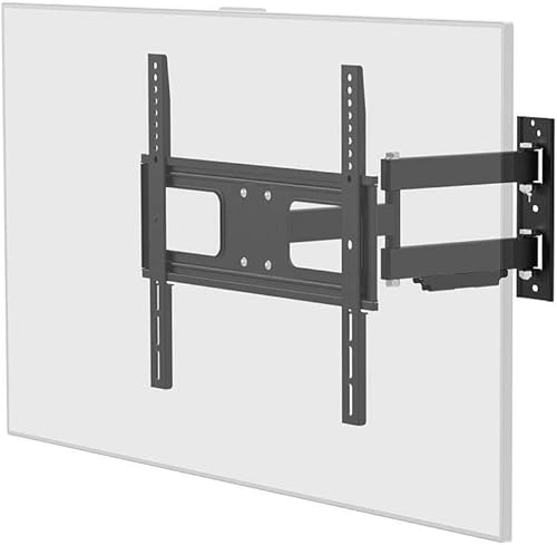 Monoprice Soporte de pared para TV de movimiento completo, resistente al agua, resistente a la corrosión para televisores de 32" a 100" de hasta 110