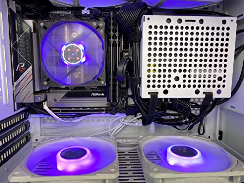 Avgpc Mini Gaming Pc Amd 4.6 Ghz Max Boost Amd Ryzen 7 5700G 8-Core Cpu With Radeon Graphics Cools With Gaming Cooler 16Gb Ddr4 3200, White1Tb M.2 Nvme Ssd, Wifi & Win 10 #TOP1