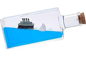 Unsinkable Titanic Cruise Ship Model In A Bottle
