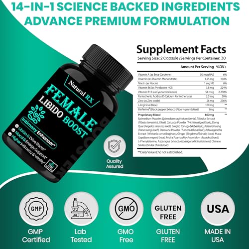 image for Nutrafemi Fast Acting Female Libido Booster | Female Enhancement, Long