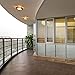 Coavas Non-Adhesive Frosted Glass Window Film & Window Privacy Film for Home & Office - Heat Control, UV & Sun Blocking, Easy DIY Installation, 35.4