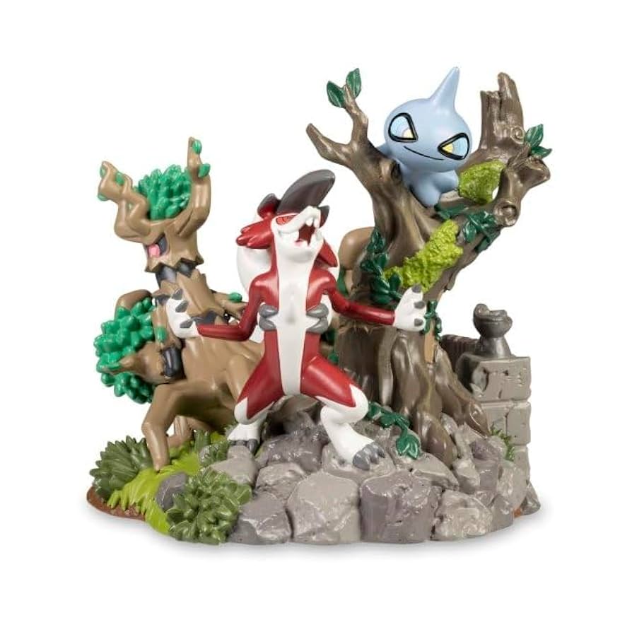 Amazon.co.jp: ポケモンセンター 幽霊ポケモン村 ライカンロック