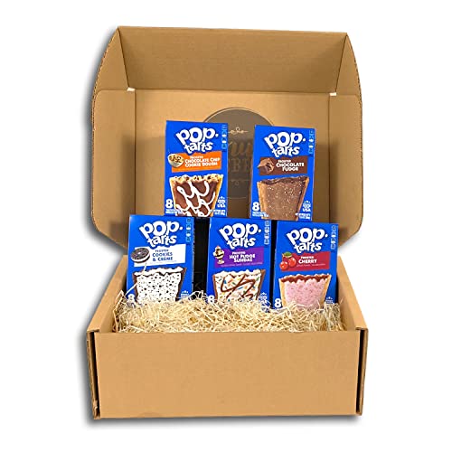 Genusslebenbox mit 5x Pop-Tarts im bunten Mix, 1920g Süßigkeiten Großpackung Cover