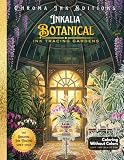 Inkalia Botanical Gardens: Cozy Cottage Coloring | Botanical Ink Tracing Coloring Book for Adults | Cottagecore: Ink Tracing for Stress Relief | ... Edition (Inkalia Bold and Easy Ink Tracing)