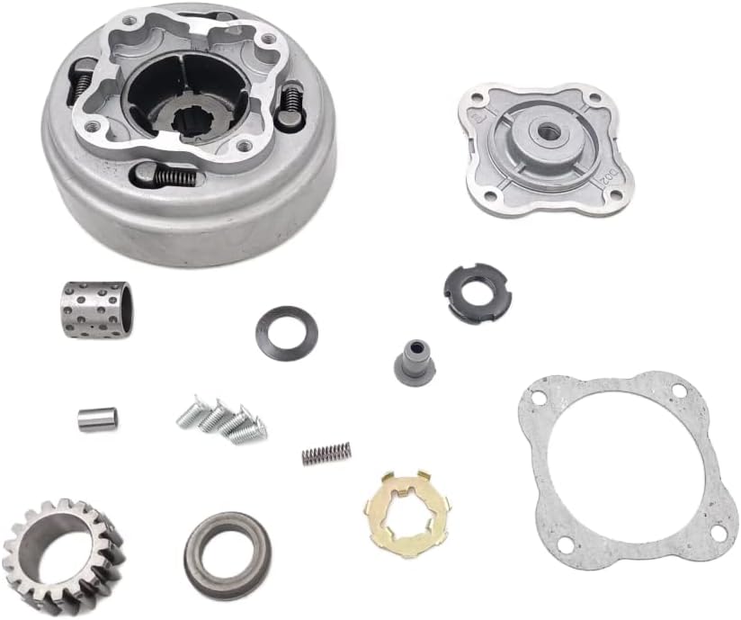 17 Teeth Clutch Assembly Fit manual 50cc 70cc 90cc 110cc 125cc Dirt Bike Engine kazuma taotao sunl