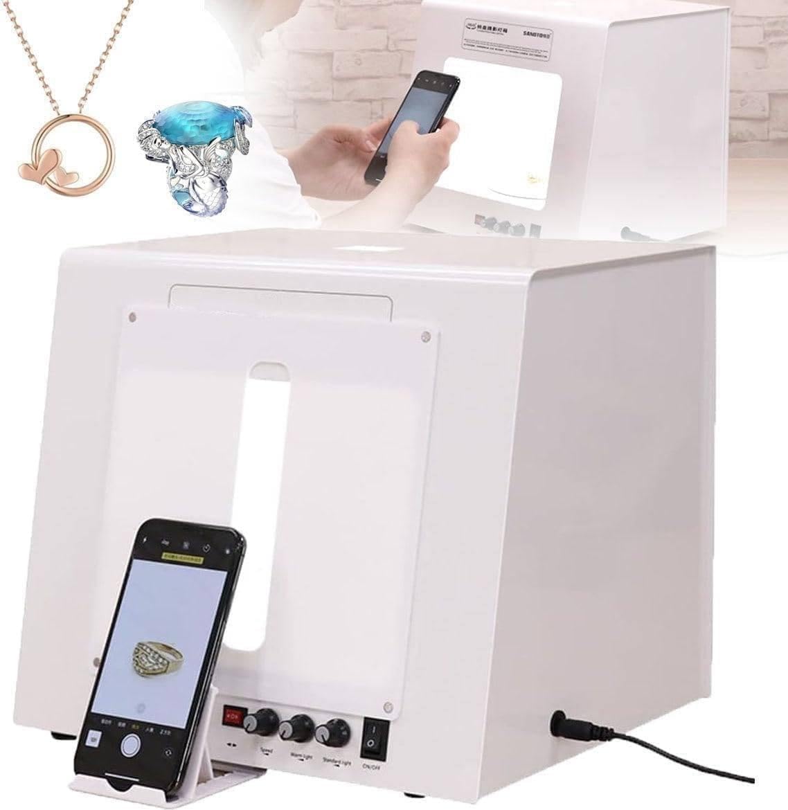 Kit Di Illuminazione Professionale Per Fotografia Di Gioielli