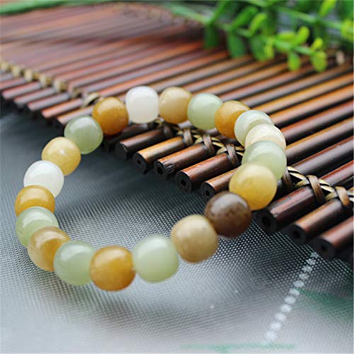 Bracelet en jade blanc de Hetian authentique fini les contrefaçons jonc - 5