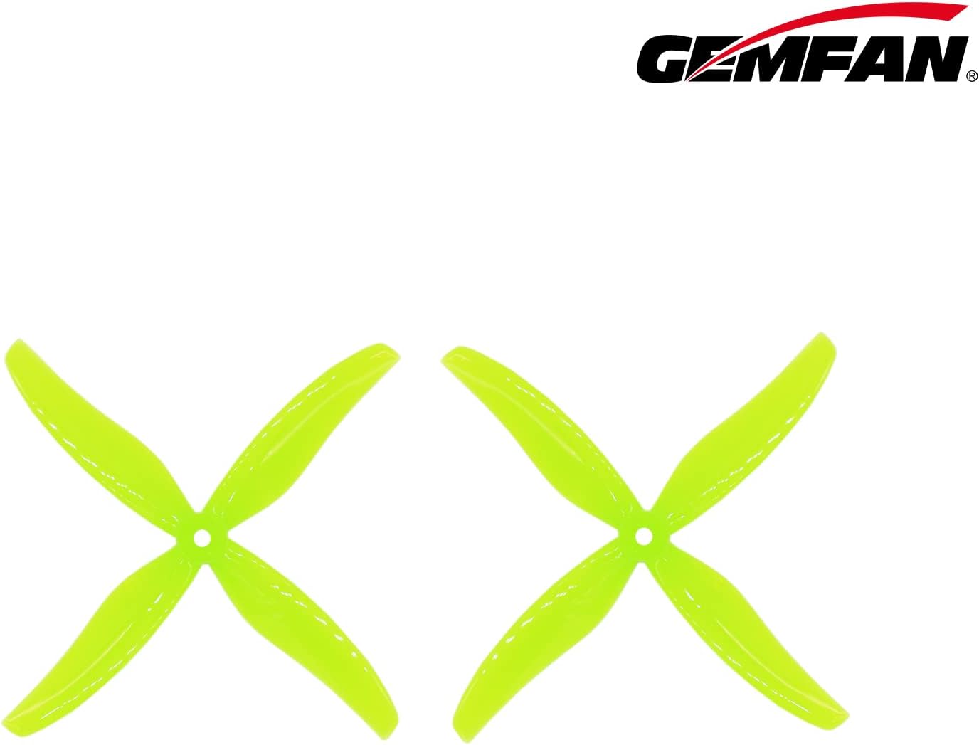 Gemfan Hurricane 6038 4-Blade PC Propeller for 2808 Motor FPV Freestyle 6inch Cinelifter Drones DIY Parts 8pcs 4CCW 4CW