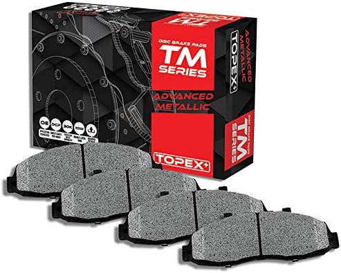 TOPEX Rear Semi-Metallic Brake Pads for Dodge Avenger Jeep Compass Patriot