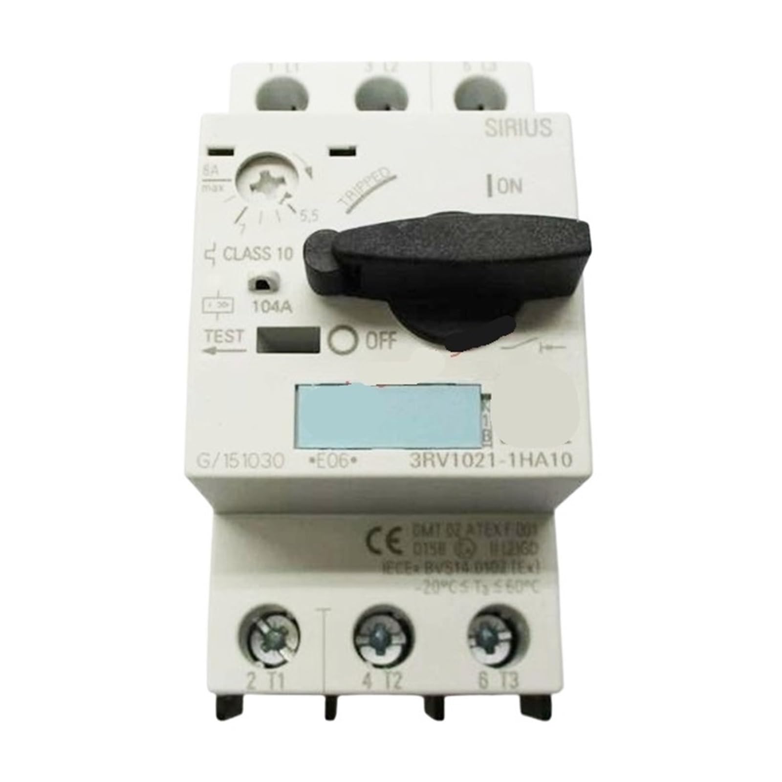 Disjoncteur 3RV1021-1JA10 tripolaire à haute capacité de coupure