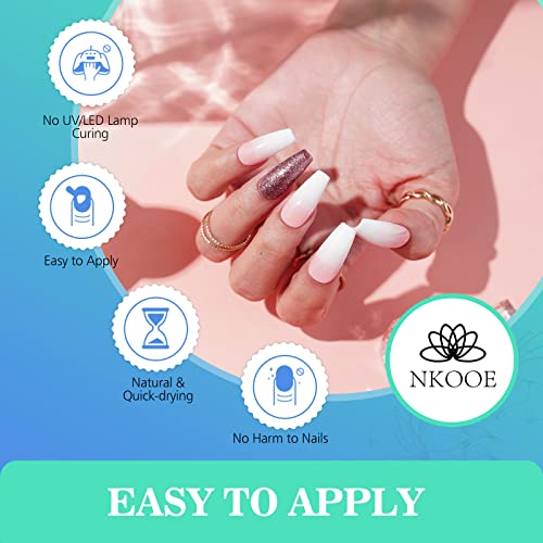 Nkooe 36 Colors Acrylic Nail Powder Set (10G/0.35Oz Jars), Quick-Dry, Odorless, Non-Toxic, Easy-To-Blend, Ideal For Diy Nail Art & Salon Professionals - Perfect Gift For Nail Enthusiasts #TOP4
