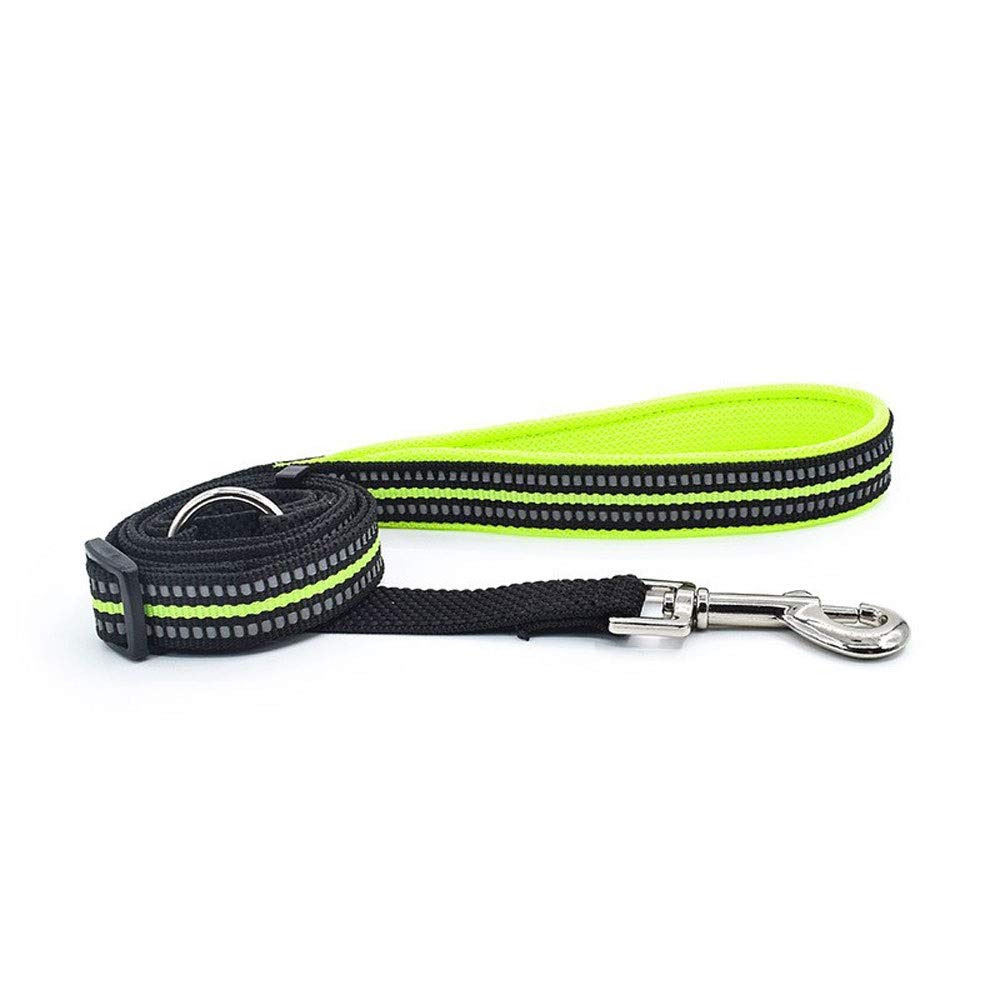 XIANGFAGS Laisse Chien Pet Dog Leash for Les Chiens débrayables de sécurité réfléchissant en Nylon Air Mesh Respirant élastique Laisses for Chiens Petit Moyen Grand Marche (Color : 3)