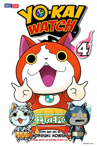 Yo-Kai Watch, Vol. 4, 4 B01MQQNFHS Book Cover