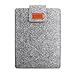 Produktbild MoKo Universal 7Zoll Felt Sleeve Schutzhülle - Tragbar Filz Tasche Kompatibel mit iPad Mini 4/3/2/1, Samsung Galaxy Tab S2 8,0, Registerkarte A 8,0, NeuTab 7", Dragon Touch Y88X Plus 7" - Hellgrau