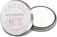 Warriors 5X CR2032 Batterie Knopfzellen, 3V 240mAh Lithium Batterie – Ansicht 5