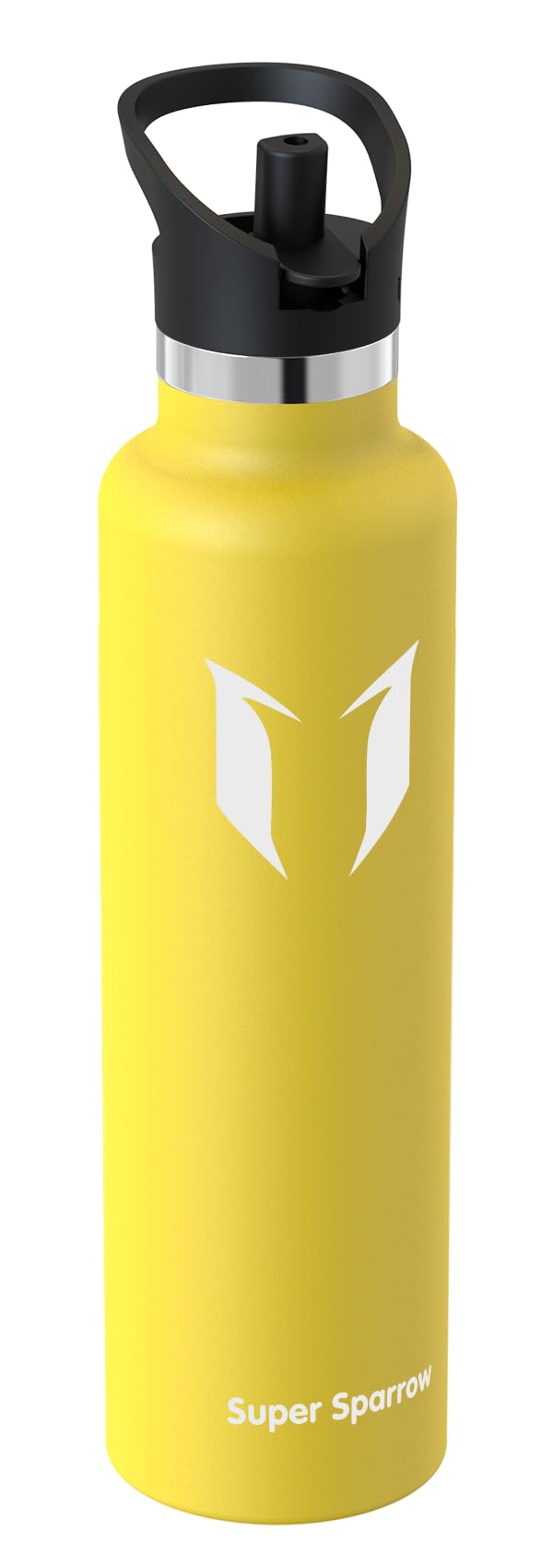 Super Sparrow Borraccia Termica, Acciaio Inox Bottiglia Termica - 350ml, 500ml, 750ml, 1L - Senza BPA Borracce, Borraccia Bambini per Scuola, Sport, Campeggio, Yoga, Palestra, Ciclismo
