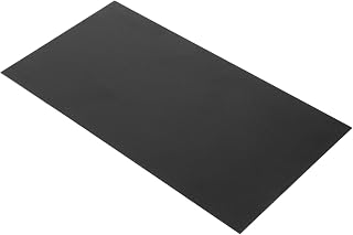 Luxshiny Thermal Forming Abs Plastic Sheets 1/16in Thick Black Laminate Sheet DIY Plate Panel