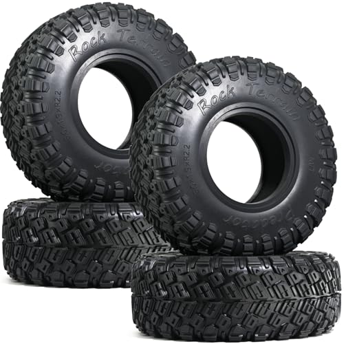 2.2 RC Crawler Tires 4pcs All Terrain Super Grip Soft