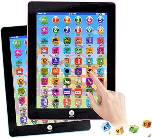 SURPZON Kids Learning Pad Fun Kids Tablet Touch and Learn Phone Learning Games Early Child Development Toy for Number Learning, Learning ABCs, Spelling, Animal Game Melodies Educational Toy