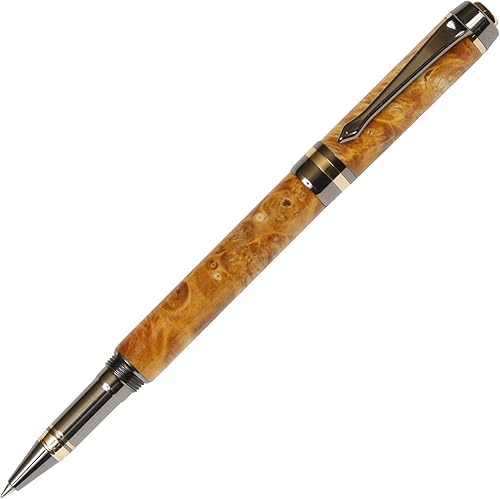 Miniatura 2 de EliteBolígrafo de punta rodante, color amarillo de metal de pistola caja Elder