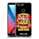 Offizielles WWE Produkte Head Case Designs Offizielle WWE Charlotte, Ronda Und Becky Wrestlemania 35 Soft Gel Huelle kompatibel mit ZTE Blade V9 Vita