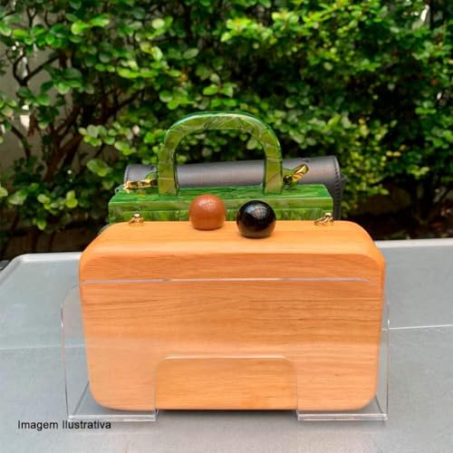 Porta Organizador de Acrílico 24,5X20X10CM | Livros, Cadernos, Bolsas, Multiuso | 4 Divisórias Param