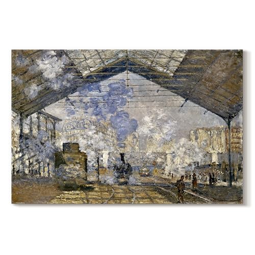 Claude Monet | The Gare Saint Station | Abstract Wall Art | LT627