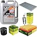 Produktbild QR-PARTS 69382623 Filter Set Inspektionspaket 5 Liter Motoröl Top Tec 4200 5W-30 MANN-FILTER Innenraumfilter Kraftstofffilter Luftfilter Ölfilter