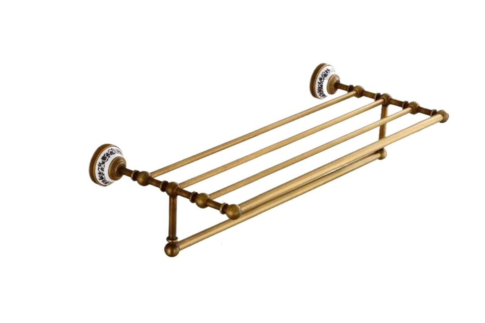 Étagère de salle de bain laiton antique 9229K chic