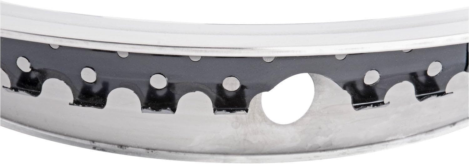 JEGS Stainless Steel Trim Ring | Fits JEGS 15� x 7� Rally Wheels | 1 Per Package