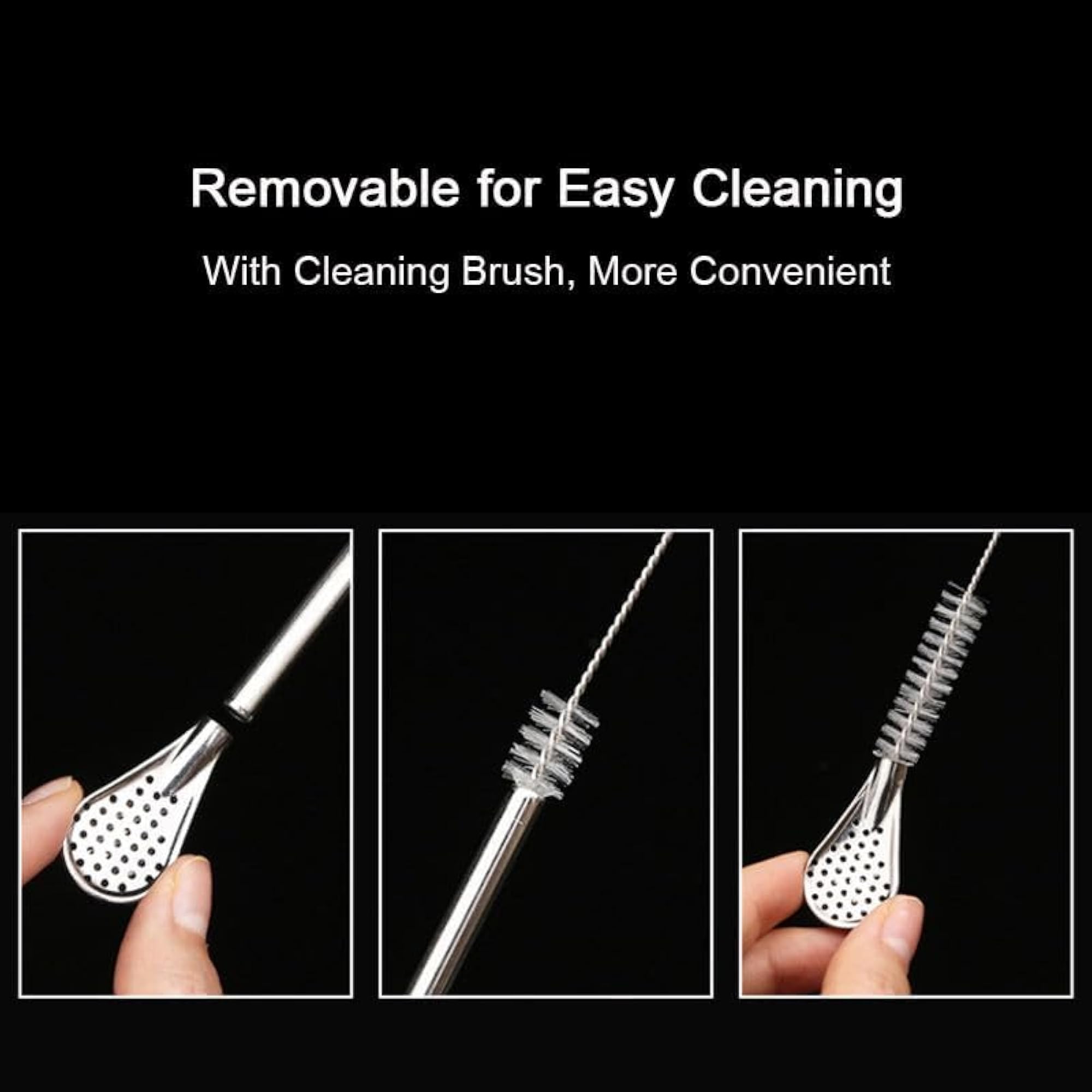 2 in 1 Stainless Steel Tea Filter Spoon