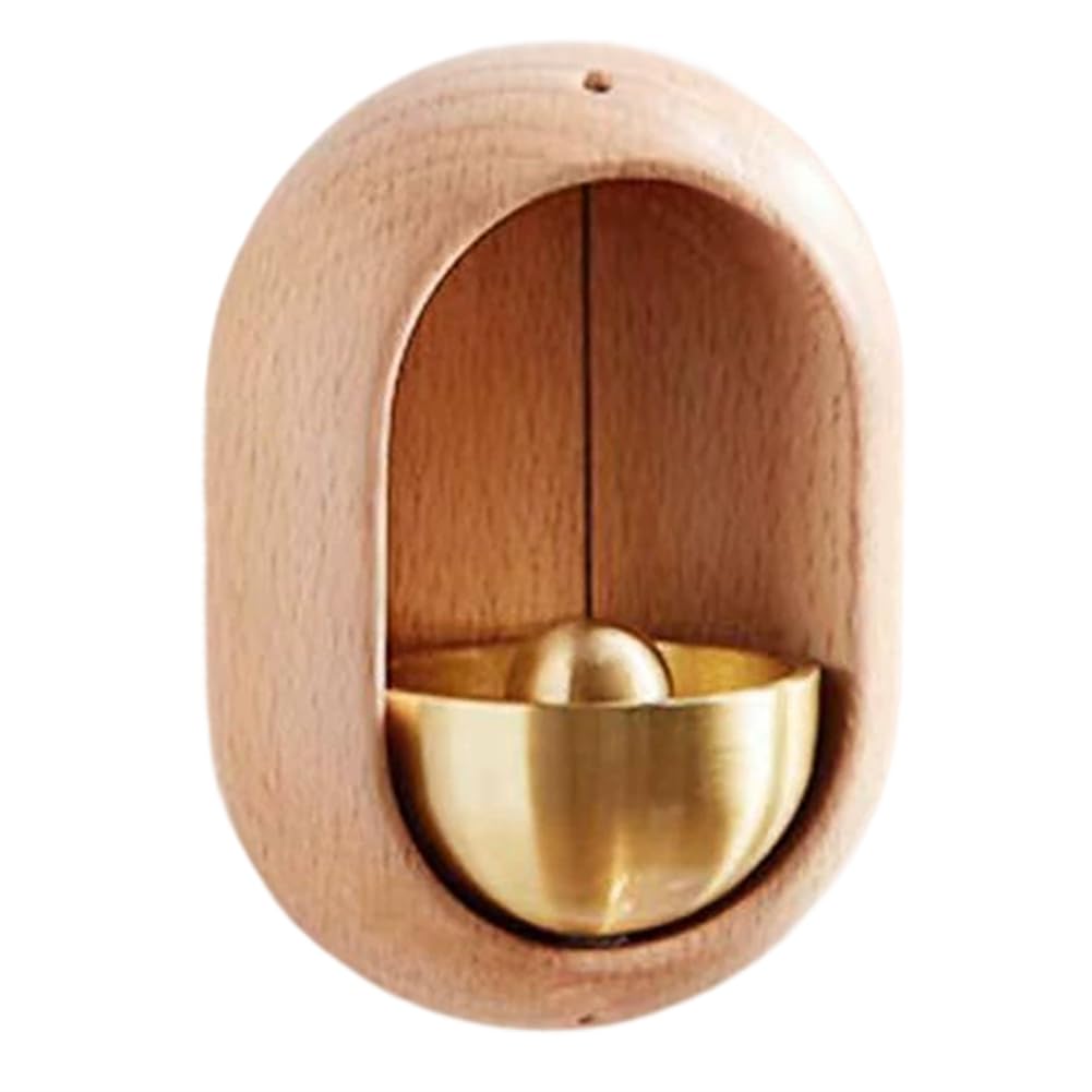 CTRLZS Dopamine Japanese Wooden Entrance Door Bell Decorative Wireless Bird Wind Chime Home Decor Home Opening Hanging B
