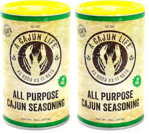 A Cajun Life Original All Purpose Cajun Seasoning | Authentic Certified Cajun and Creole Seasoning Blend, Non-GMO, No MSG, 8oz (Pack of 2) image 3