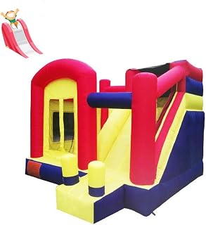 Inflatable Bounce House Children's Inflatable Castle,Family Child Inflatable Castle Indoor Slide Small Home Trampoline with Protective Net,Colors,400 * 360 * 280Cm (Colors 400 * 360 * 280Cm)