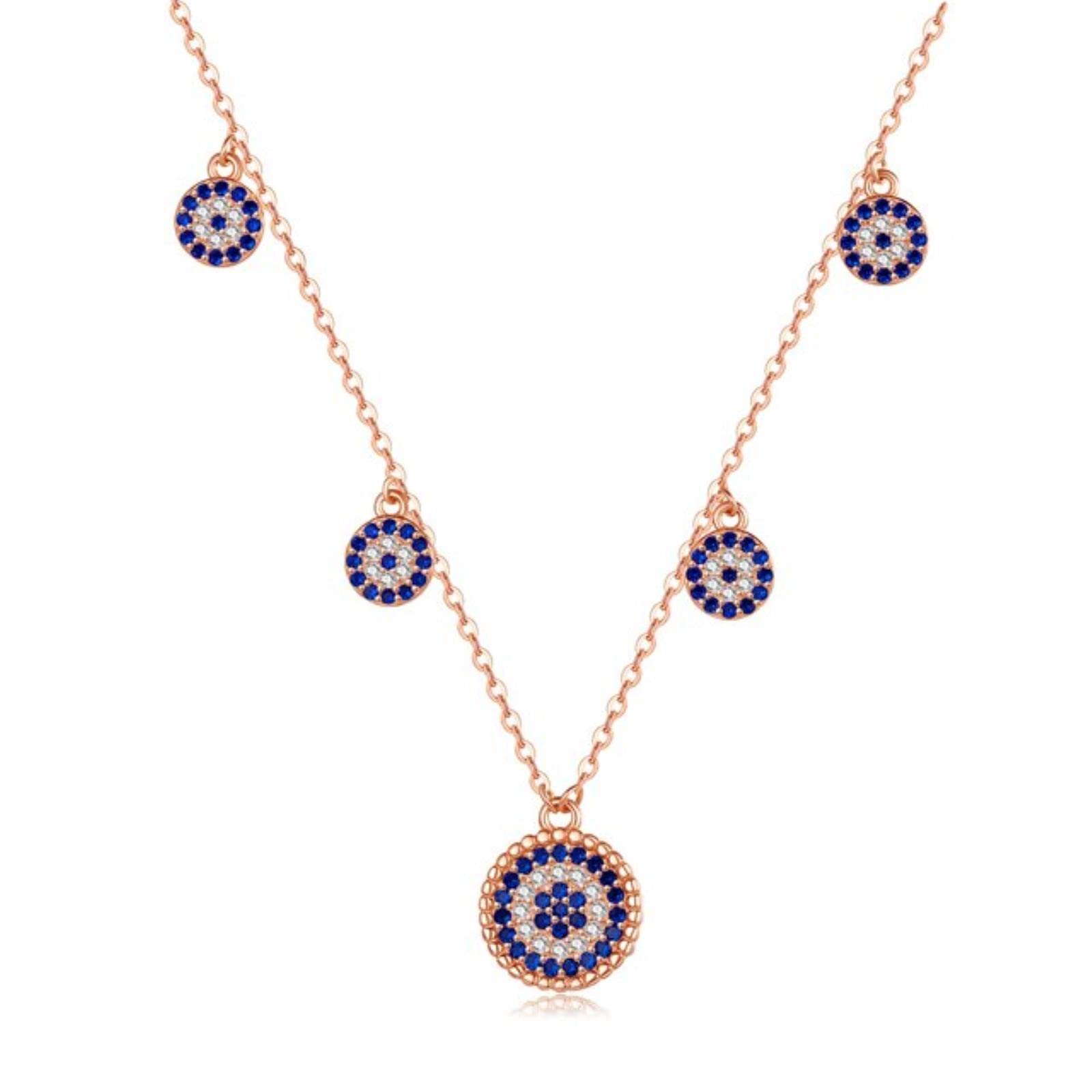 Collier en Argent Sterling 925 MOCHAMIK ras du cou lune - 2
