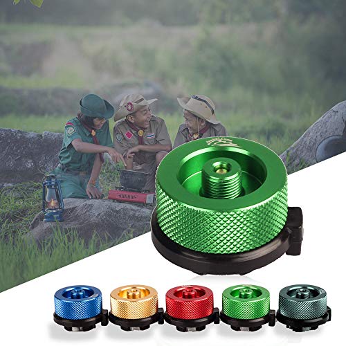 DECDEAL Adaptador de conversão de cabeça de cartucho de gás Bocal Tipo de garrafa Tipo de parafuso d