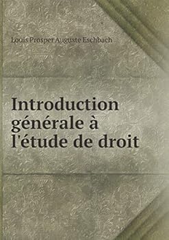 Paperback Introduction g?n?rale ? l'?tude de droit Book