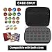 Minahao Toy Storage Box Compatible with Bakugan Battle Planet,BakuCores,Armored Alliance,Geogan Rising,Sponge is Pre-Slotted in Two Sizes,Compatible with Different Bakugan Toys(CASE ONLY)