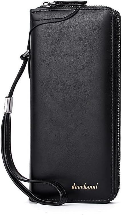 CcacHe Billeteras de negocios para hombre, cartera de mano para teléfono celular, bolsillo para tarjetas de crédito, billeteras para hombre (color