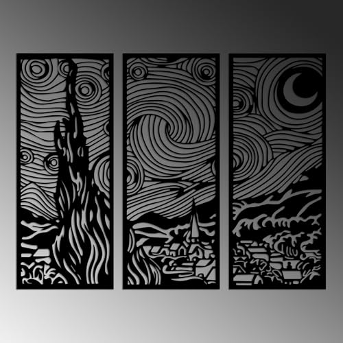 Métal noir déco murale pour entrée design chic