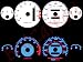 94-01 Acura Integra Rs/gs/ls At Blue Indiglo El Gauges