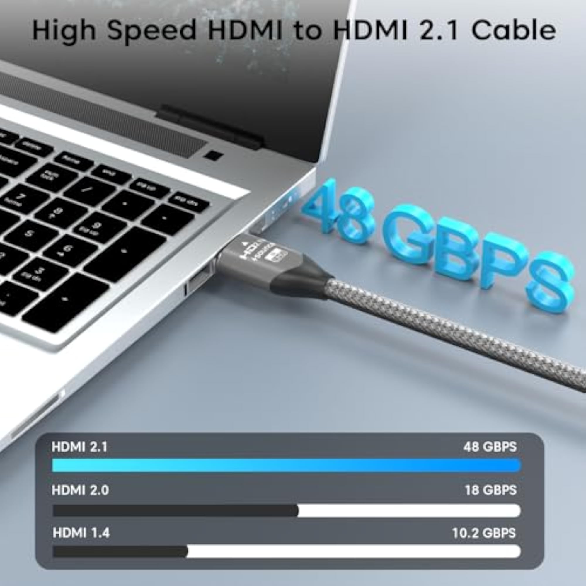 8K HDMI 2.1 Cable Ultra High Speed