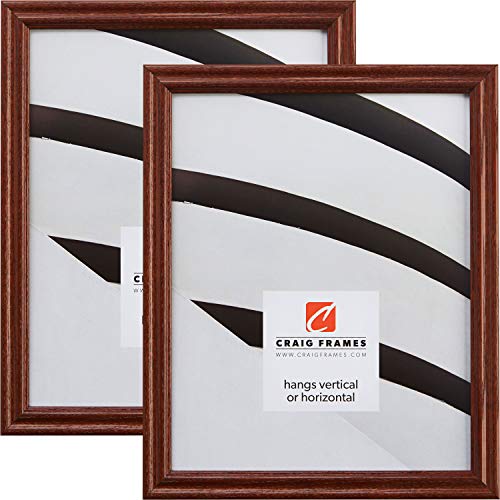 Craig Frames 200ASH216 8.5 x 11�C���` �t�H�g�t���[�� �_�[�N�u���E�� 2�Z�b�g