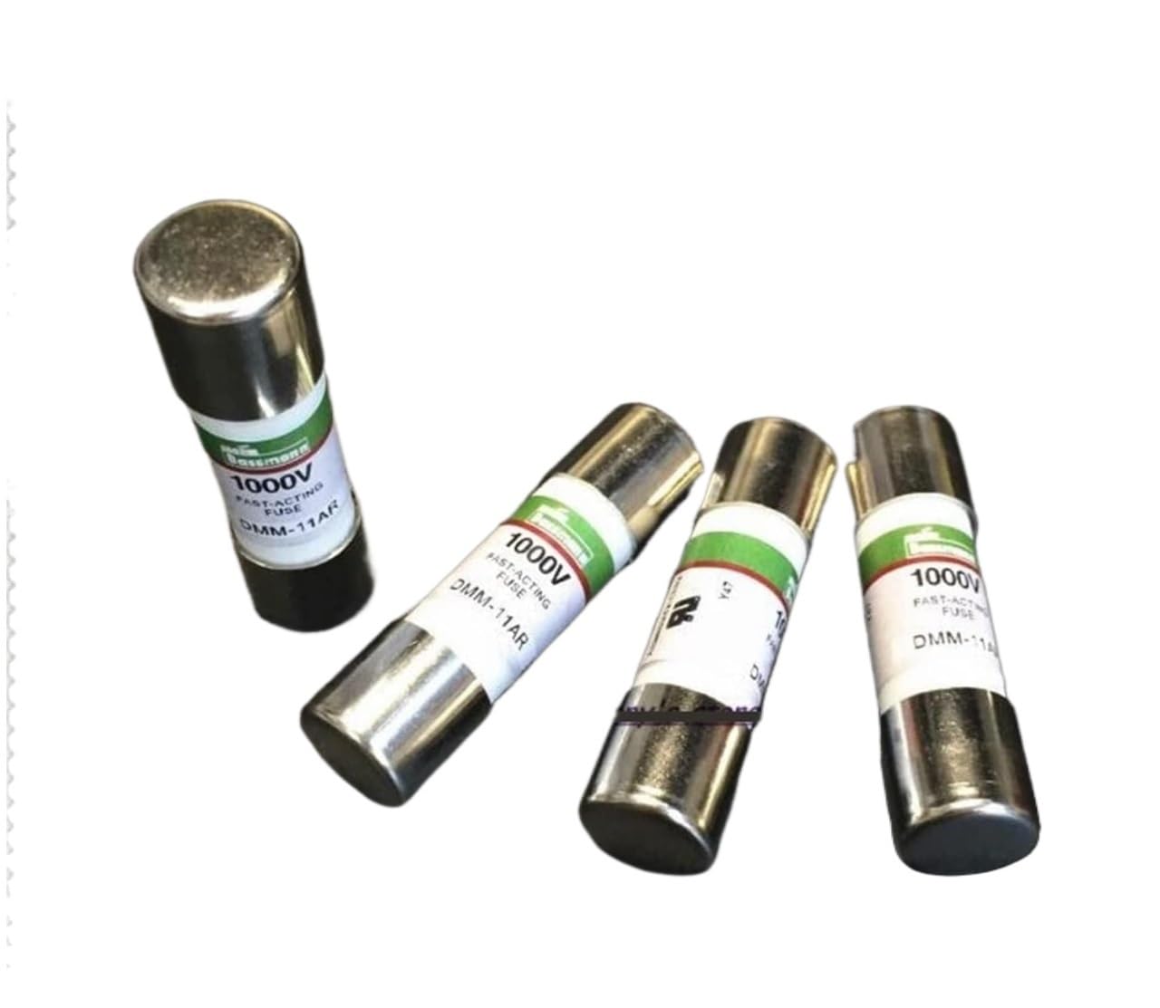Fusibile a cartuccia in ceramica, cartuccia a tubo in ceramica CioNeL 10 x 38 mm DMM-11AR,DMMB-11AR 11A 1000 V 20 kA Ceramica ad azione rapida for multimetro (AMP: 11AR x5 pezzi) (dimensioni: 11AR x15