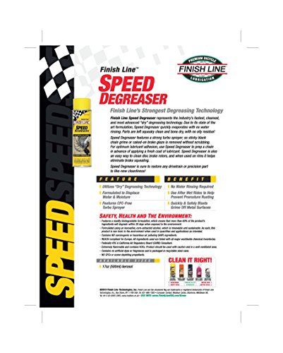 Finish Line Speed Bike Degreaser, 18-Ounce #TOP1