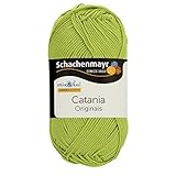 wolle grundschule Ökotex 100 Zertifiziert. Schachenmayr Catania 9801210-00205 apfel Handstrickgarn, Häkelgarn, Baumwolle