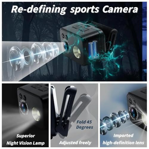 INDIVISO Tangxi3n2ptkv4gh Cámara Deportiva HD 1080P miniatura 7