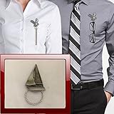 Yacht R90 Porte-broche en forme de goutte pour lunettes, stylo, bijou d'identification