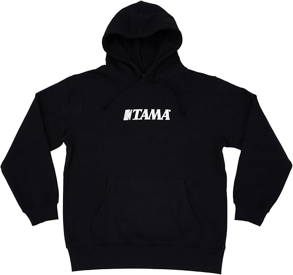 TAMA Logo Pullover Hoodie Black XXL