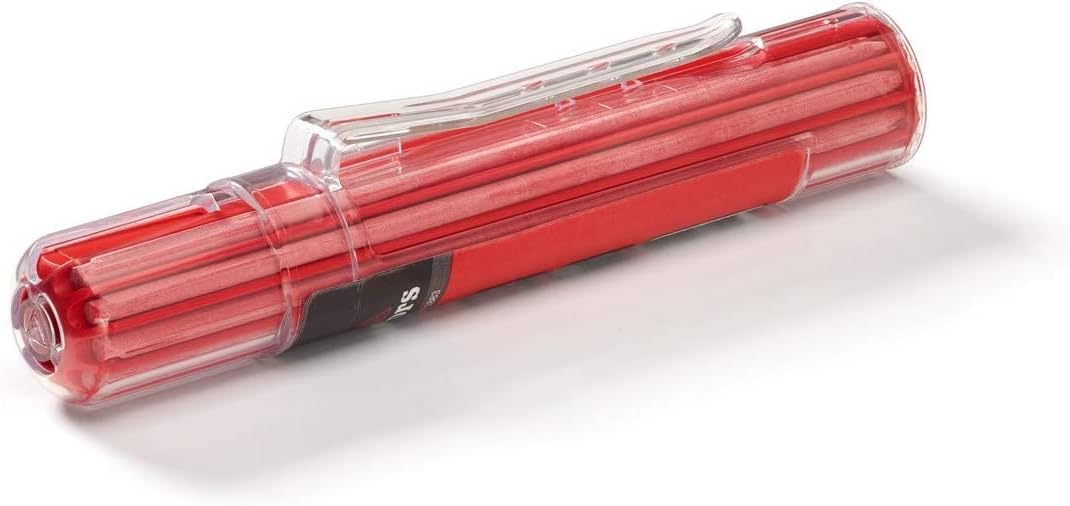 Hultafors Tools 650150 Dry Marker Refills HRD, Heavy Duty, Multi-Purpose, Red, 10 Leads* (Pack of 3)